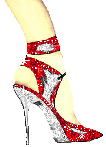 soulier talon haut rouge